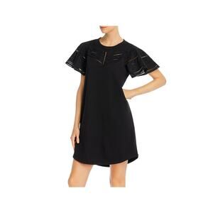 Parker Katrina Black Combo Dress - Small